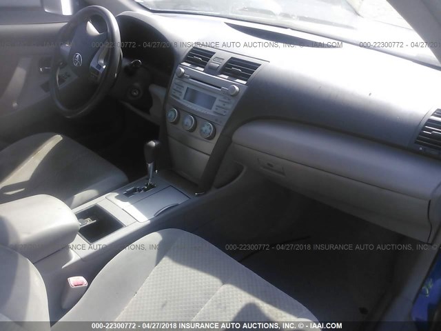 4T1BE46K87U103661 - 2007 TOYOTA CAMRY NEW GENERAT CE/LE/XLE/SE BLUE photo 5