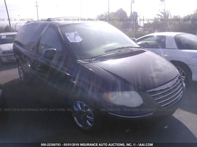 2C8GP64L55R402674 - 2005 CHRYSLER TOWN & COUNTRY LIMITED BLACK photo 1