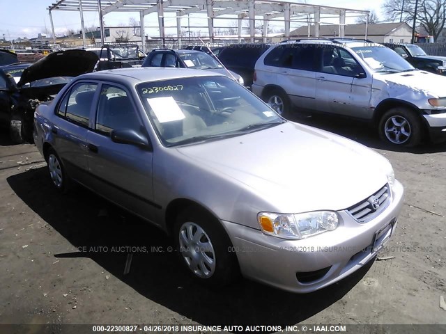 2T1BR12E11C418488 - 2001 TOYOTA COROLLA CE/LE/S TAN photo 1