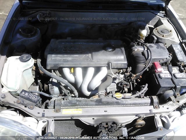 2T1BR12E11C418488 - 2001 TOYOTA COROLLA CE/LE/S TAN photo 10