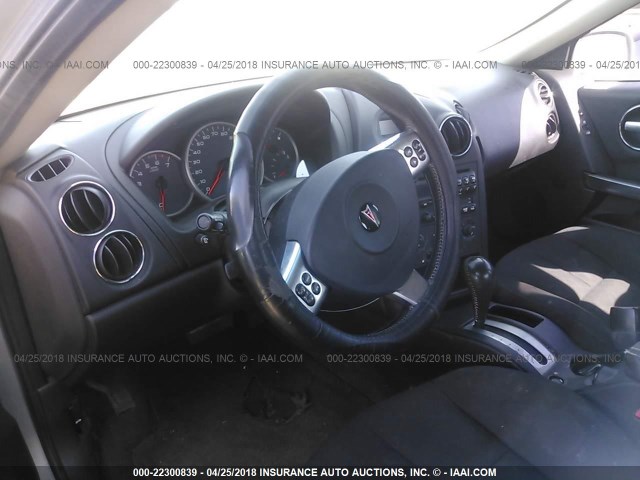 2G2WP552871175192 - 2007 PONTIAC GRAND PRIX ვერცხლისფერი ფოტო 5