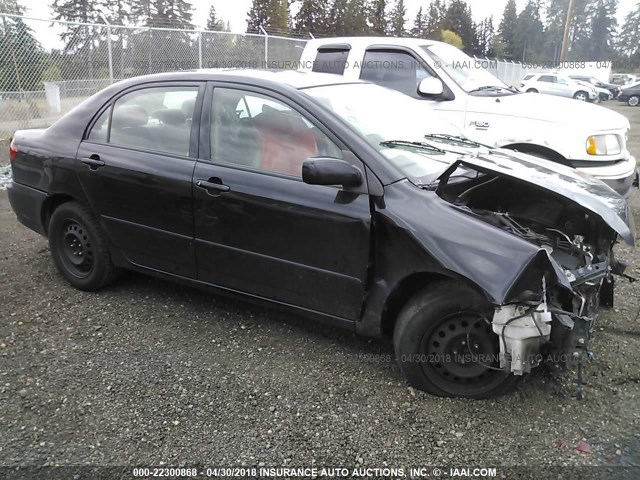 1NXBR30E88Z943927 - 2008 TOYOTA COROLLA CE/LE/S შავი ფოტო 1
