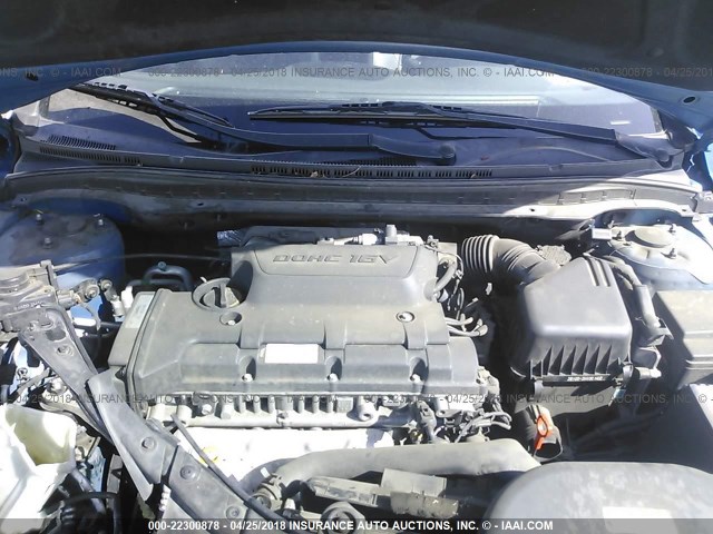 KMHDC8AE5BU097933 - 2011 HYUNDAI ELANTRA TOURING GLS/SE BLUE photo 10