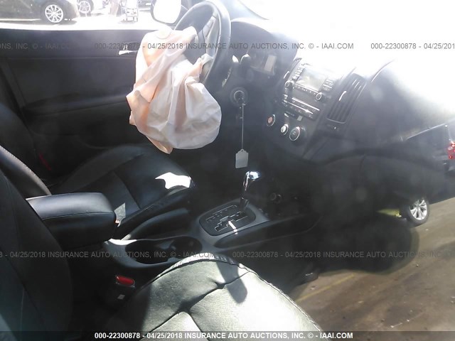 KMHDC8AE5BU097933 - 2011 HYUNDAI ELANTRA TOURING GLS/SE BLUE photo 5