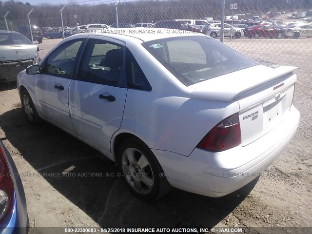 1FAFP34N37W188751 - 2007 FORD FOCUS ZX4/S/SE/SES 白色 照片 3