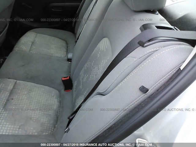 1G1JA5SH7F4157004 - 2015 CHEVROLET SONIC LS 银色 照片 8