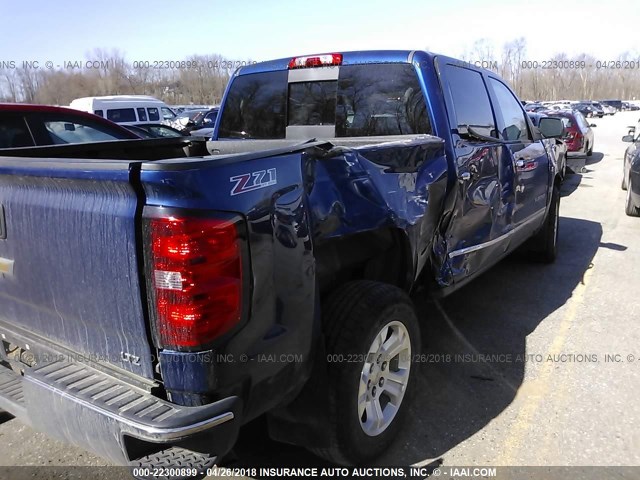 3GCUKSEC9EG423950 - 2014 CHEVROLET SILVERADO K1500 LTZ BLUE photo 6