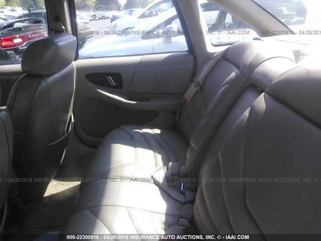 2G4WF52K4T1445012 - 1996 BUICK REGAL GRAN SPORT GOLD photo 8