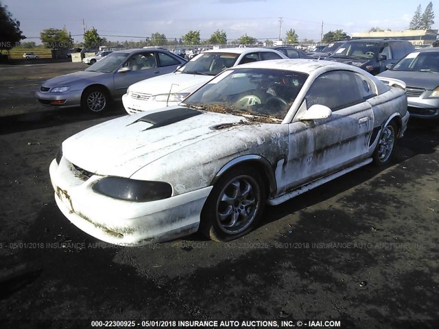 1FALP42T2SF147126 - 1995 FORD MUSTANG GT/GTS WHITE photo 2