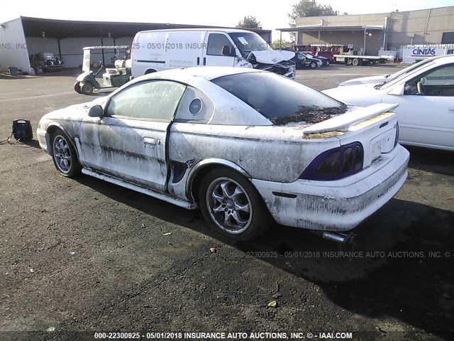 1FALP42T2SF147126 - 1995 FORD MUSTANG GT/GTS WHITE photo 3