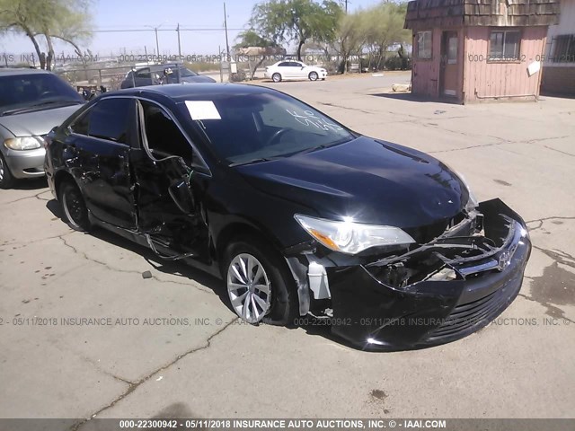 4T4BF1FK5GR573714 - 2016 TOYOTA CAMRY LE/XLE/SE/XSE BLACK photo 1