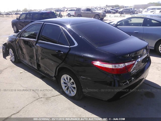 4T4BF1FK5GR573714 - 2016 TOYOTA CAMRY LE/XLE/SE/XSE 黑色 照片 3