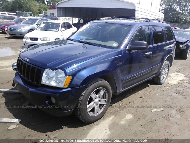 1J4GS48N35C505384 - 2005 JEEP GRAND CHEROKEE LAREDO/COLUMBIA/FREEDOM 蓝色 照片 2