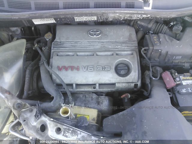 5TDZA23CX5S296199 - 2005 TOYOTA SIENNA CE/LE TAN photo 10