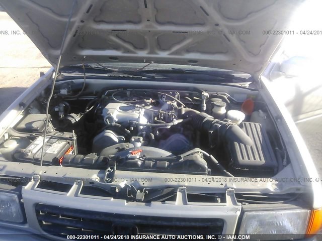 4S6CK58V9V4410478 - 1997 HONDA PASSPORT EX/LX 银色 照片 10