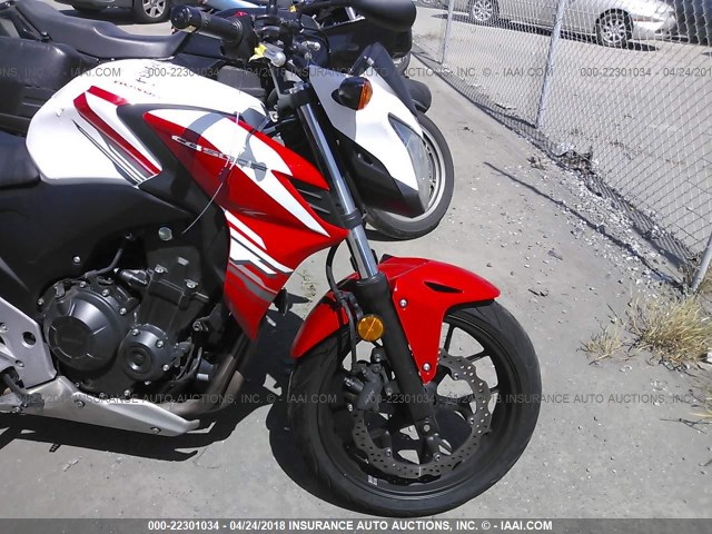 MLHPC4510F5200092 - 2015 HONDA CB500 F RED photo 5