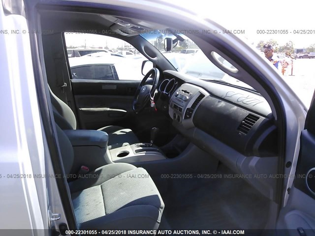 5TEUU42N97Z424101 - 2007 TOYOTA TACOMA ACCESS CAB Күміс фото 5