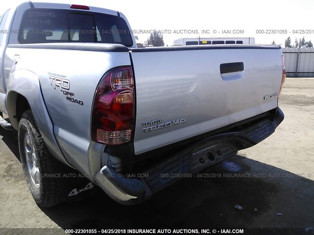 5TEUU42N97Z424101 - 2007 TOYOTA TACOMA ACCESS CAB Күміс фото 6
