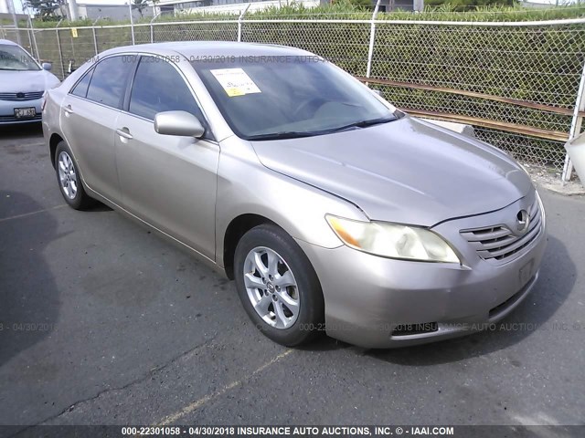 JTNBE46K393157670 - 2009 TOYOTA CAMRY SE/LE/XLE GOLD photo 1