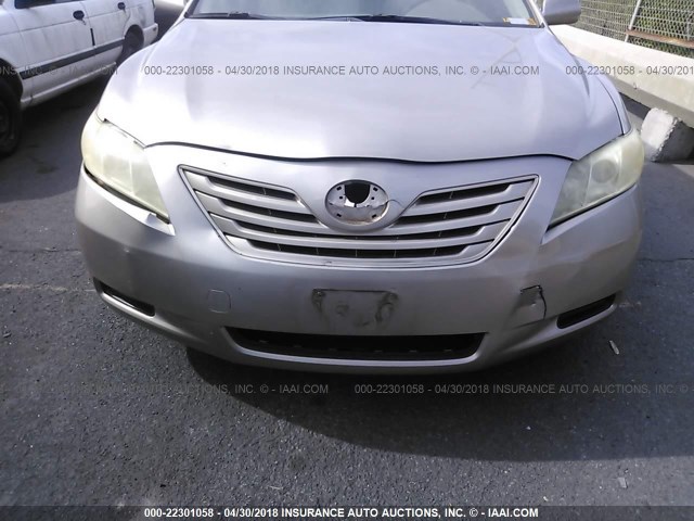 JTNBE46K393157670 - 2009 TOYOTA CAMRY SE/LE/XLE GOLD photo 6