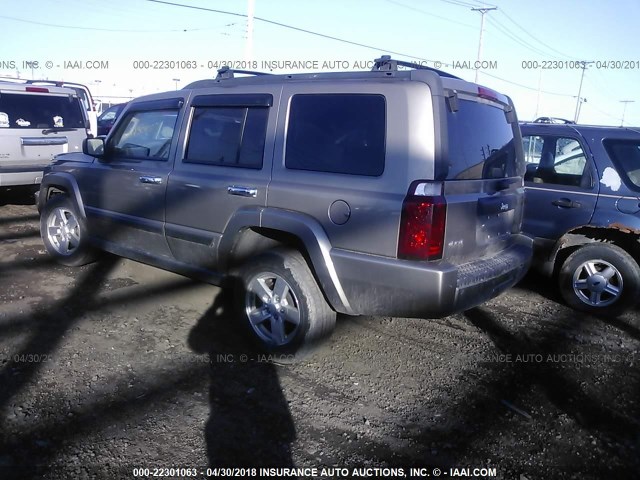 1J8HG48K66C149377 - 2006 JEEP COMMANDER თაფლისფერი ფოტო 3