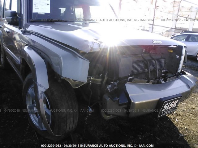 1J8HG48K66C149377 - 2006 JEEP COMMANDER თაფლისფერი ფოტო 6
