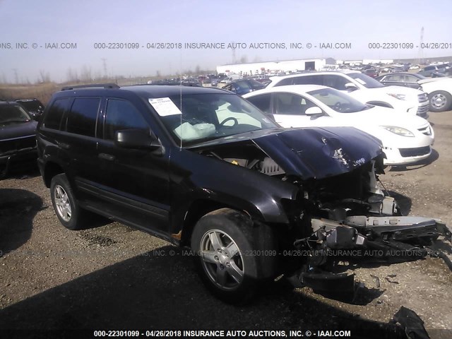 1J4GR48KX6C234505 - 2006 JEEP GRAND CHEROKEE LAREDO/COLUMBIA/FREEDOM 黑色 照片 1