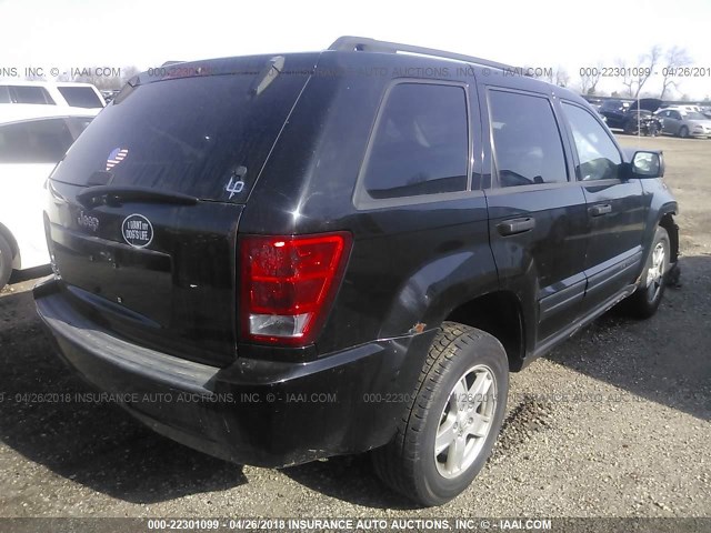 1J4GR48KX6C234505 - 2006 JEEP GRAND CHEROKEE LAREDO/COLUMBIA/FREEDOM 黑色 照片 4