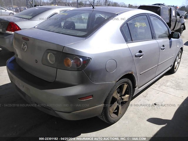 JM1BK323041150542 - 2004 MAZDA 3 S Light Blue photo 4