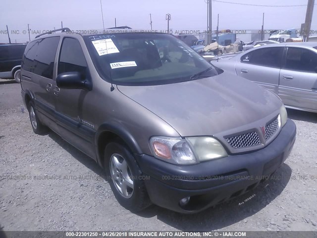 1GMDX03E64D221391 - 2004 PONTIAC MONTANA TAN photo 1