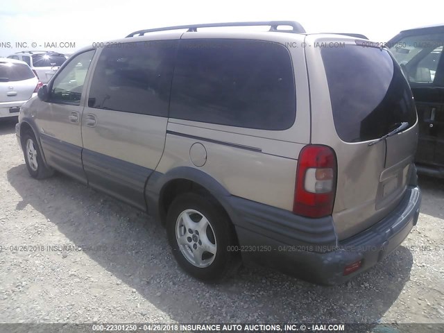 1GMDX03E64D221391 - 2004 PONTIAC MONTANA TAN photo 3