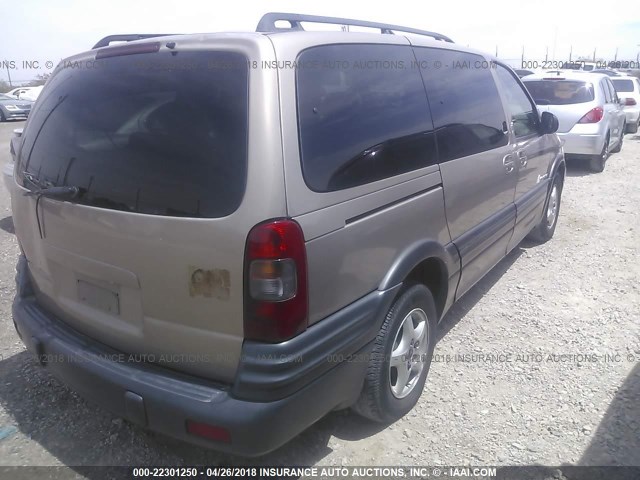 1GMDX03E64D221391 - 2004 PONTIAC MONTANA TAN photo 4