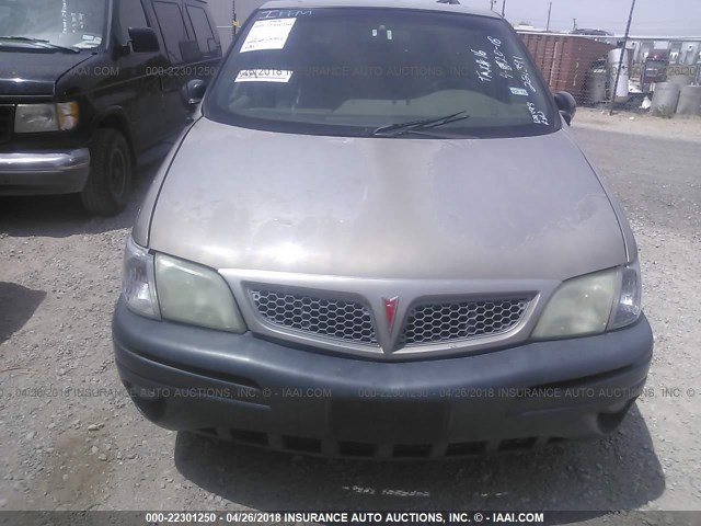 1GMDX03E64D221391 - 2004 PONTIAC MONTANA TAN photo 6