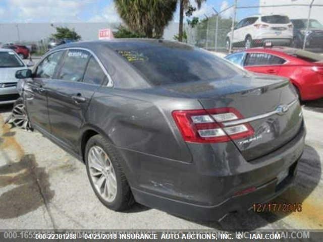 1FAHP2F83FG152173 - 2015 FORD TAURUS LIMITED SILVER photo 3