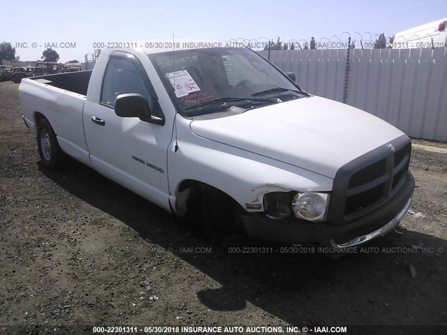 3D7KA26DX4G232785 - 2004 DODGE RAM 2500 WHITE photo 1