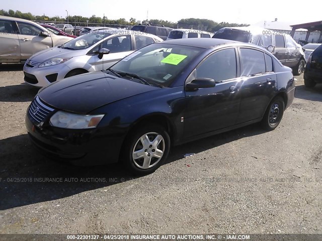 1G8AJ55F37Z184734 - 2007 SATURN ION LEVEL 2 Mavi foto 2