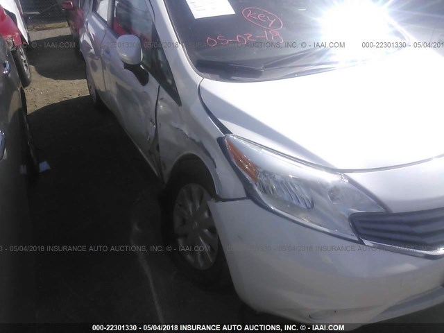 3N1CE2CPXGL367460 - 2016 NISSAN VERSA NOTE S/S PLUS/SV/SL/SR WHITE photo 6