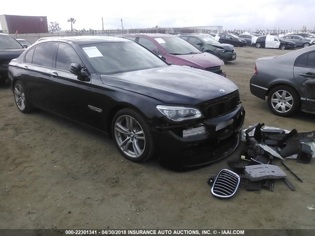 WBAYE4C5XED138368 - 2014 BMW 740 LI BLACK photo 1