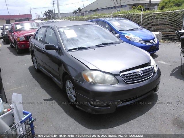 1NXBR32E16Z623648 - 2006 TOYOTA COROLLA CE/LE/S GRAY photo 1