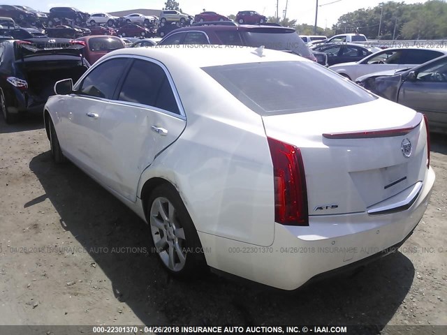 1G6AB5SX7E0167410 - 2014 CADILLAC ATS LUXURY WHITE photo 6