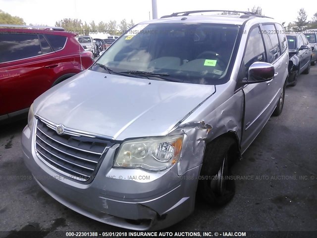2A8HR54P78R788590 - 2008 CHRYSLER TOWN & COUNTRY TOURING SILVER photo 6