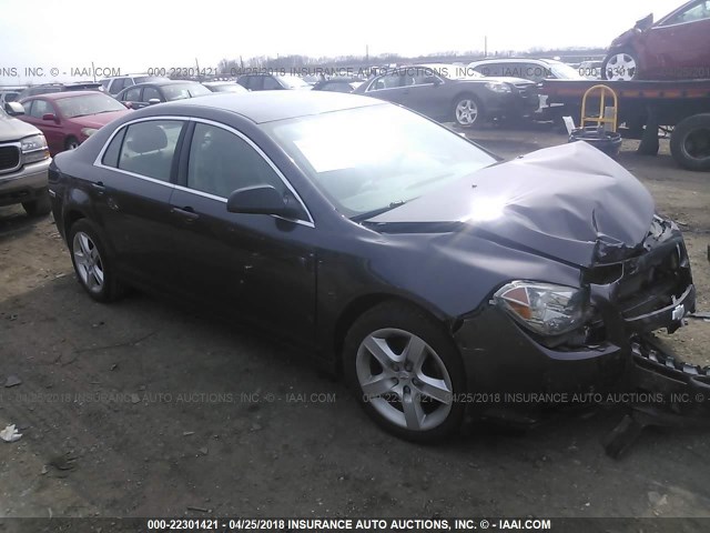 1G1ZB5E12BF250283 - 2011 CHEVROLET MALIBU LS 灰色 照片 1