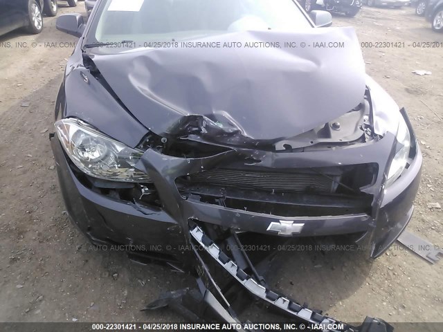 1G1ZB5E12BF250283 - 2011 CHEVROLET MALIBU LS 灰色 照片 6