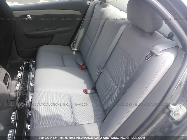 1G1ZB5E12BF250283 - 2011 CHEVROLET MALIBU LS 灰色 照片 8
