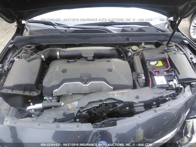 1G11B5SL0FF211541 - 2015 CHEVROLET MALIBU LS ნაცრისფერი ფოტო 10