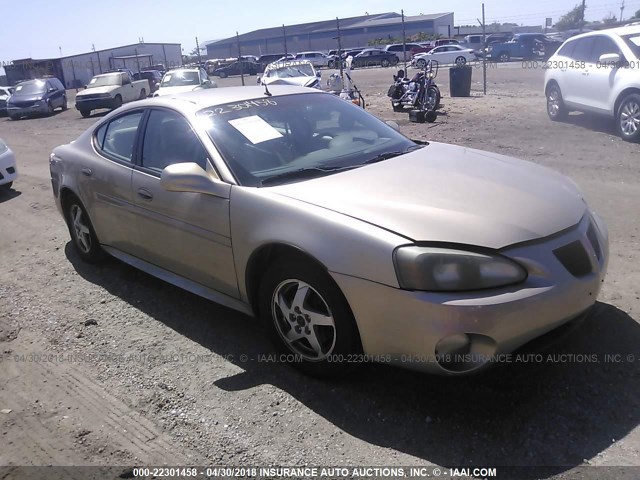 2G2WS522041238039 - 2004 PONTIAC GRAND PRIX GT2 GOLD photo 1