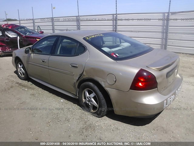 2G2WS522041238039 - 2004 PONTIAC GRAND PRIX GT2 GOLD photo 3