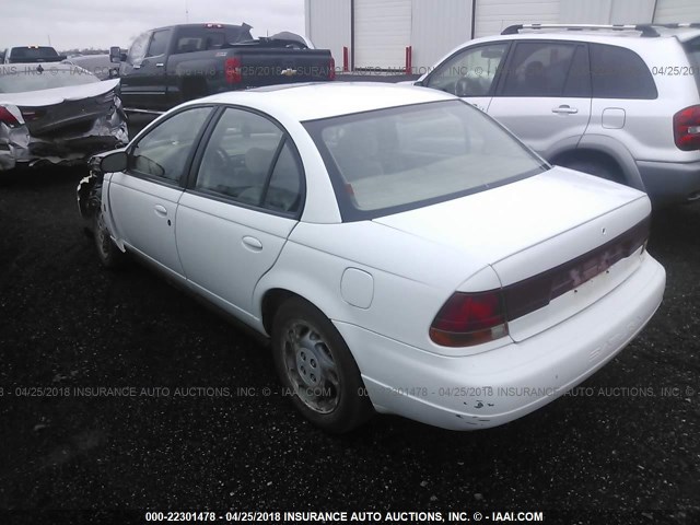 1G8ZJ5274VZ279574 - 1997 SATURN SL2 WHITE photo 3