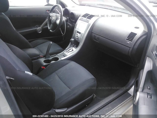 JTKDE167680248769 - 2008 TOYOTA SCION TC 银色 照片 5