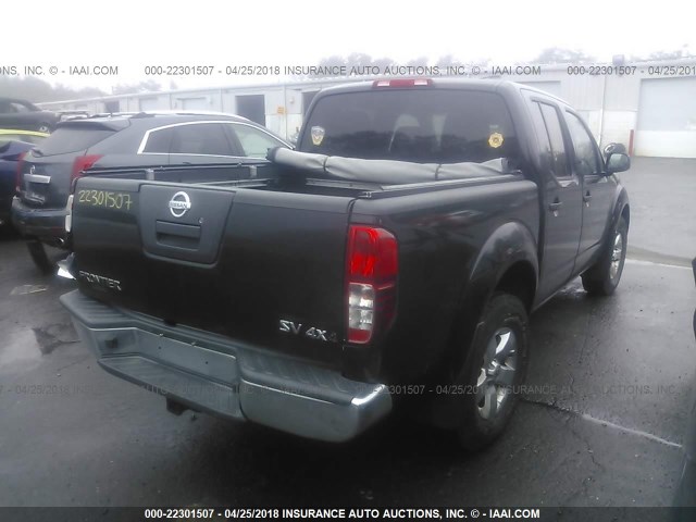 1N6AD0EV8CC453389 - 2012 NISSAN FRONTIER S/SV/SL/PRO-4X BLACK photo 4